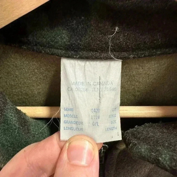 Vintage Codet Camouflage Zip-up Jacket Large - Picture 2 of 6